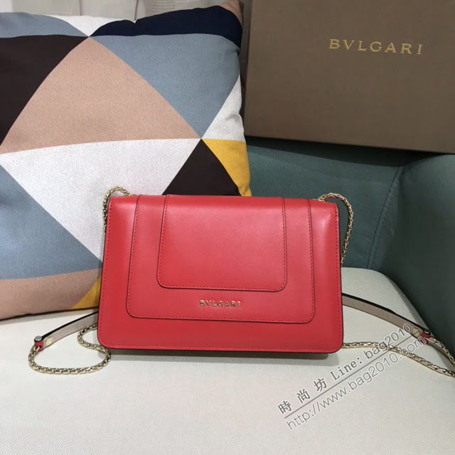 Bvlgari女包 寶格麗最新馬卡龍春夏限定色系單層蛇頭包 B39174 Bvlgari單肩斜挎包  fyd1484
